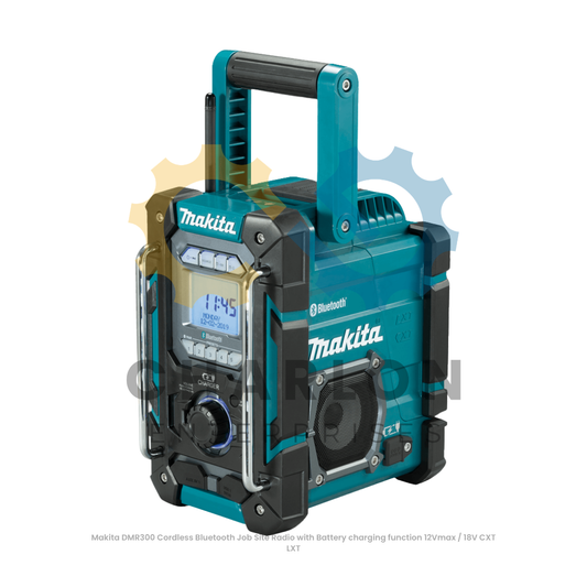 Makita DMR300 Cordless Bluetooth Job Site Radio with Battery charging function 12Vmax / 18V CXT LXT