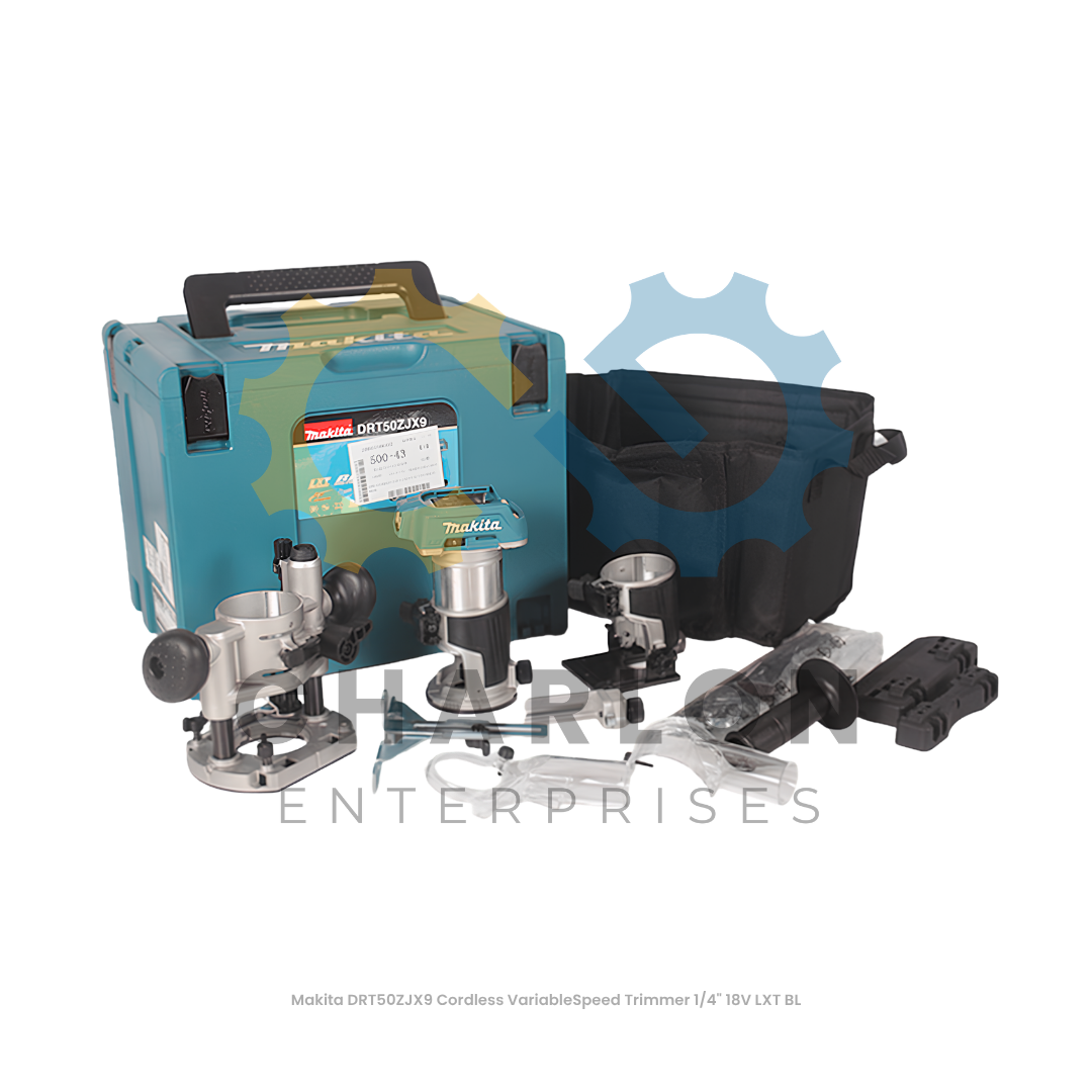 Makita DRT50ZJX9 Cordless Variable Speed Trimmer 1/4" 18V LXT BL