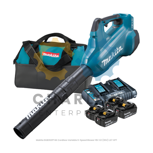 Makita DUB362PT4X Cordless Variable 6-Speed Blower 18V X2 (36V) LXT XPT