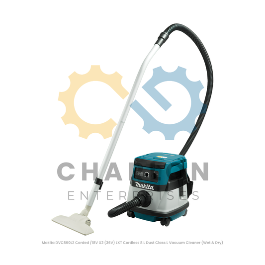 Makita DVC860LZ Corded /18V X2 (36V) LXT Cordless 8 L Dust Class L Vacuum Cleaner (Wet & Dry)