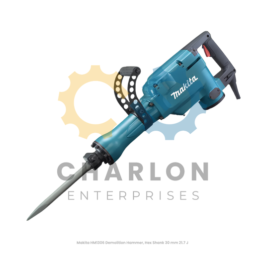 Makita HM1306 Demolition Hammer, Hex Shank 30 mm 21.7 J