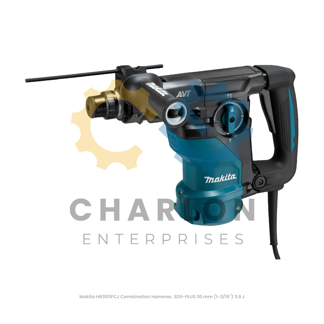 Makita HR3011FCJ Combination Hammer, SDS-PLUS 30 mm (1-3/16'') 3.9 J