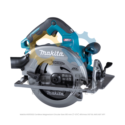 Makita HS003GZ Cordless Magnesium Circular Saw 185 mm (7-1/4") 40Vmax XGT BL AWS ADT XPT