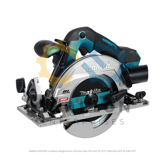 Makita HS012GZ Cordless Magnesium Circular Saw 165 mm (6-1/2") 40Vmax XGT BL AWS XPT