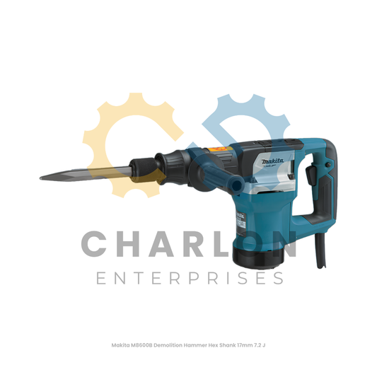 Makita M8600B Demolition Hammer Hex Shank 17mm 7.2 J
