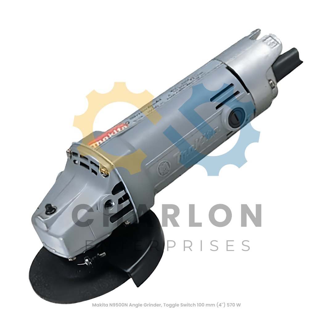 Makita N9500N Angle Grinder, Toggle Switch 100 mm (4'') 570 W
