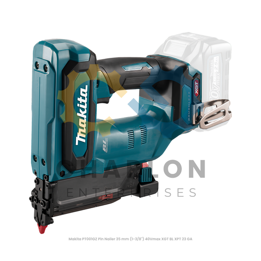 Makita PT001GZ Pin Nailer 35 mm (1-3/8") 40Vmax XGT BL XPT 23 GA