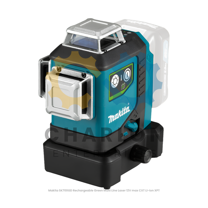 Makita SK700GD Rechargeable Green Multi Line Laser 12V max CXT Li-Ion XPT
