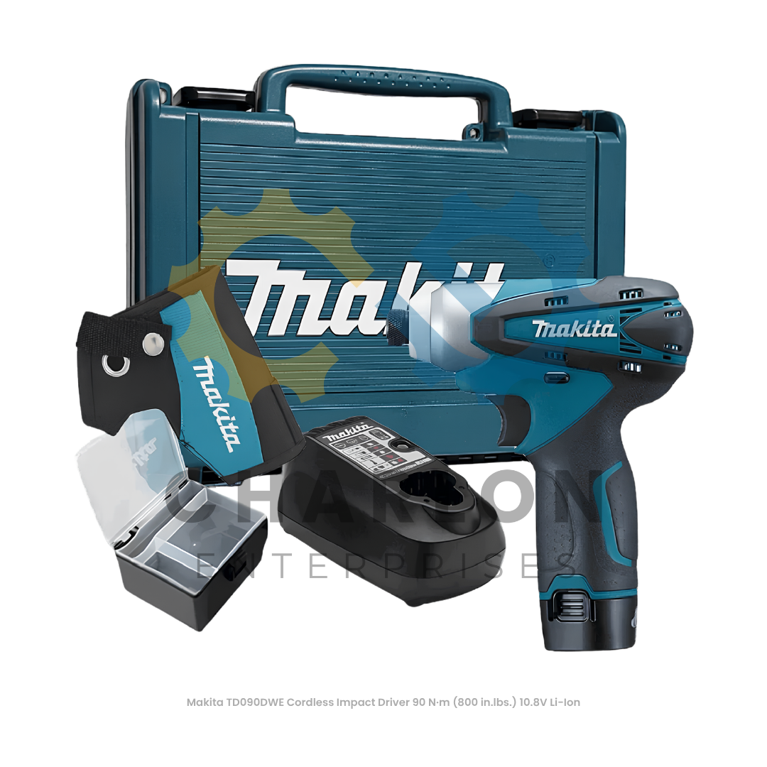 Makita TD090DWE Cordless Impact Driver 90 N·m (800 in.lbs.) 10.8V Li-Ion