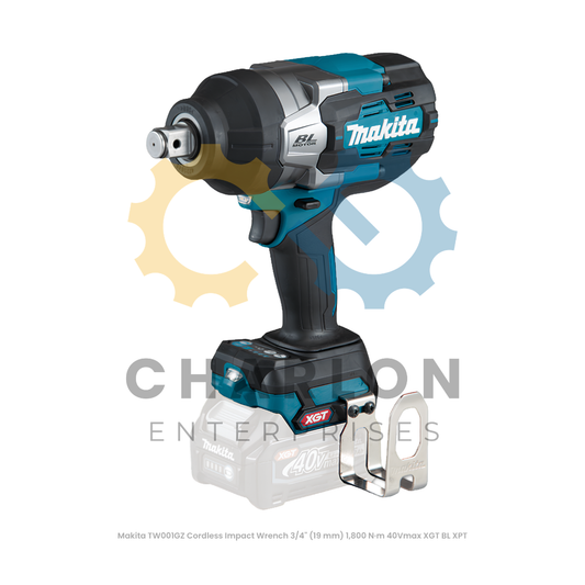 Makita TW001GZ Cordless Impact Wrench 3/4" (19 mm) 1,800 N·m 40Vmax XGT BL XPT