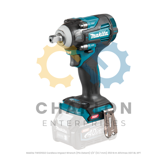Makita TW005GZ Cordless Impact Wrench (Pin Detent) 1/2" (12.7 mm) 350 N·m 40Vmax XGT BL XPT