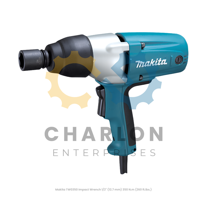 Makita TW0350 Impact Wrench 1/2'' (12.7 mm) 350 N.m (260 ft.lbs.)