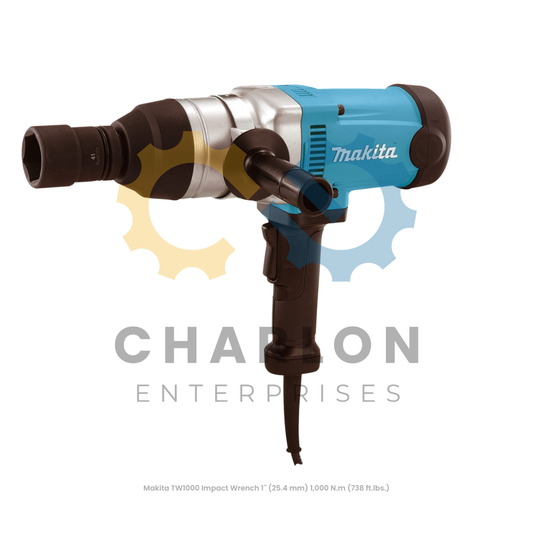 Makita TW1000 Impact Wrench 1'' (25.4 mm) 1,000 N.m (738 ft.lbs.)