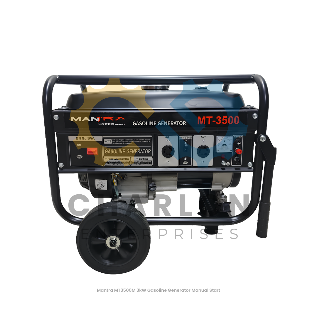 Mantra 3kW Gasoline Generator - Electric Start / Manual Start