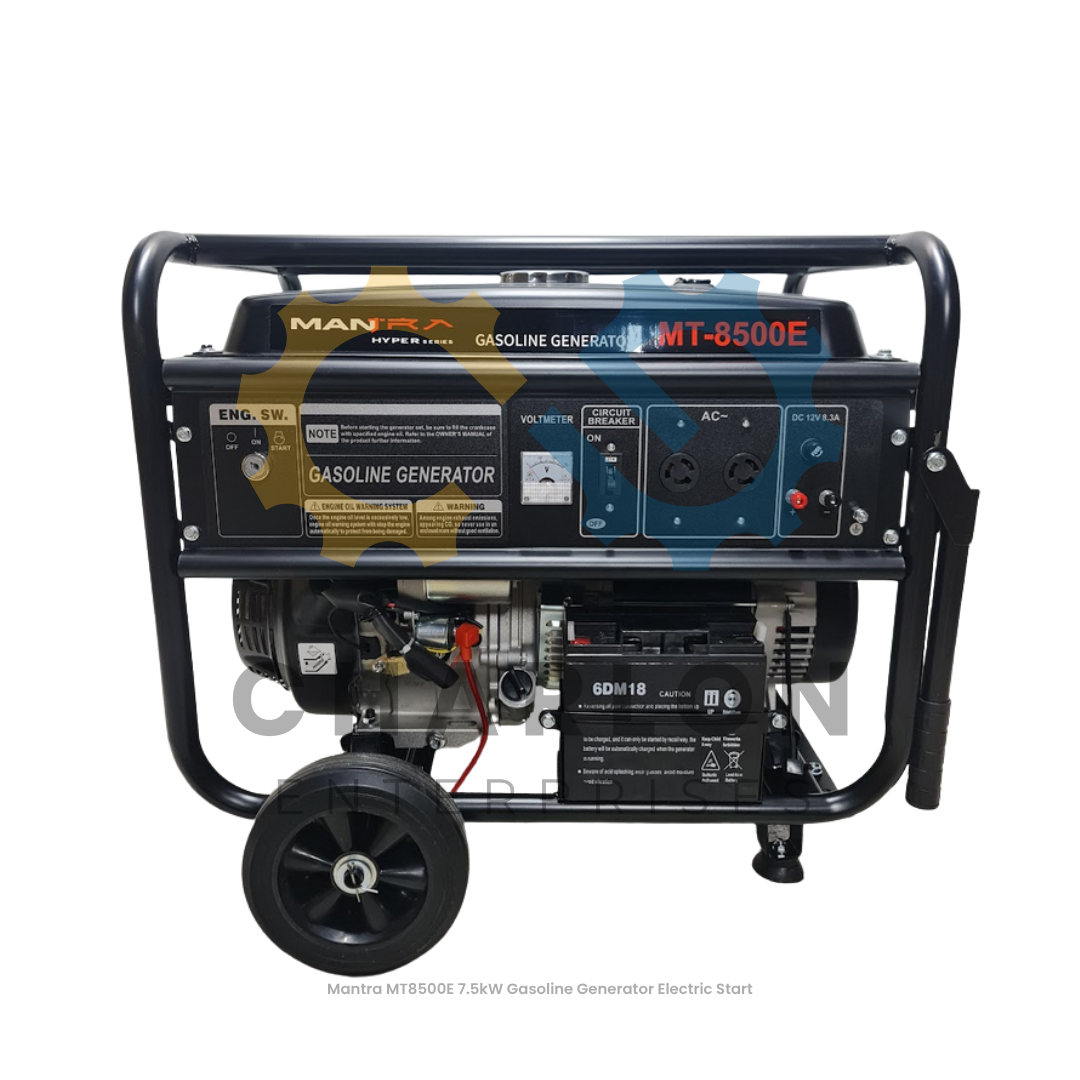 Mantra MT7500E Gasoline Generator Electric Start - 7500W / 8500W