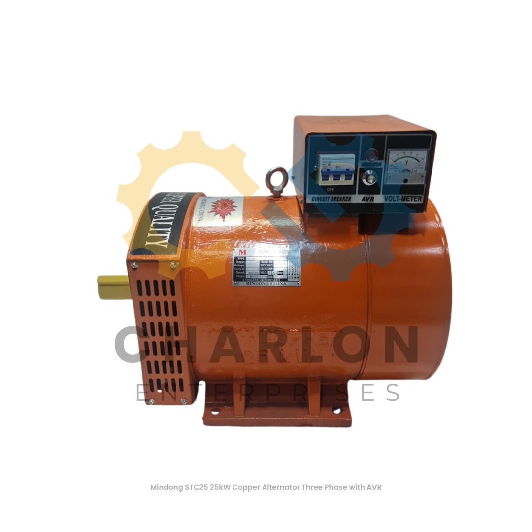 Mindong Three Phase Alternator - STC10-Aluminum / STC15-AVR / STC20-AVR / STC25-AVR