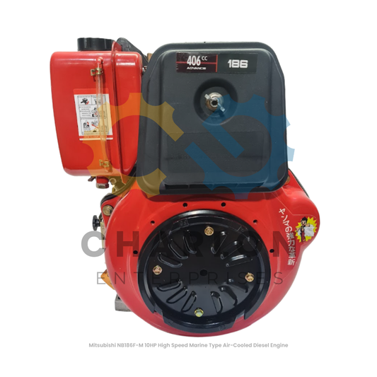 Mitsubishi NB186F-M 10HP High Speed Marine Type Air-Cooled Diesel Engine