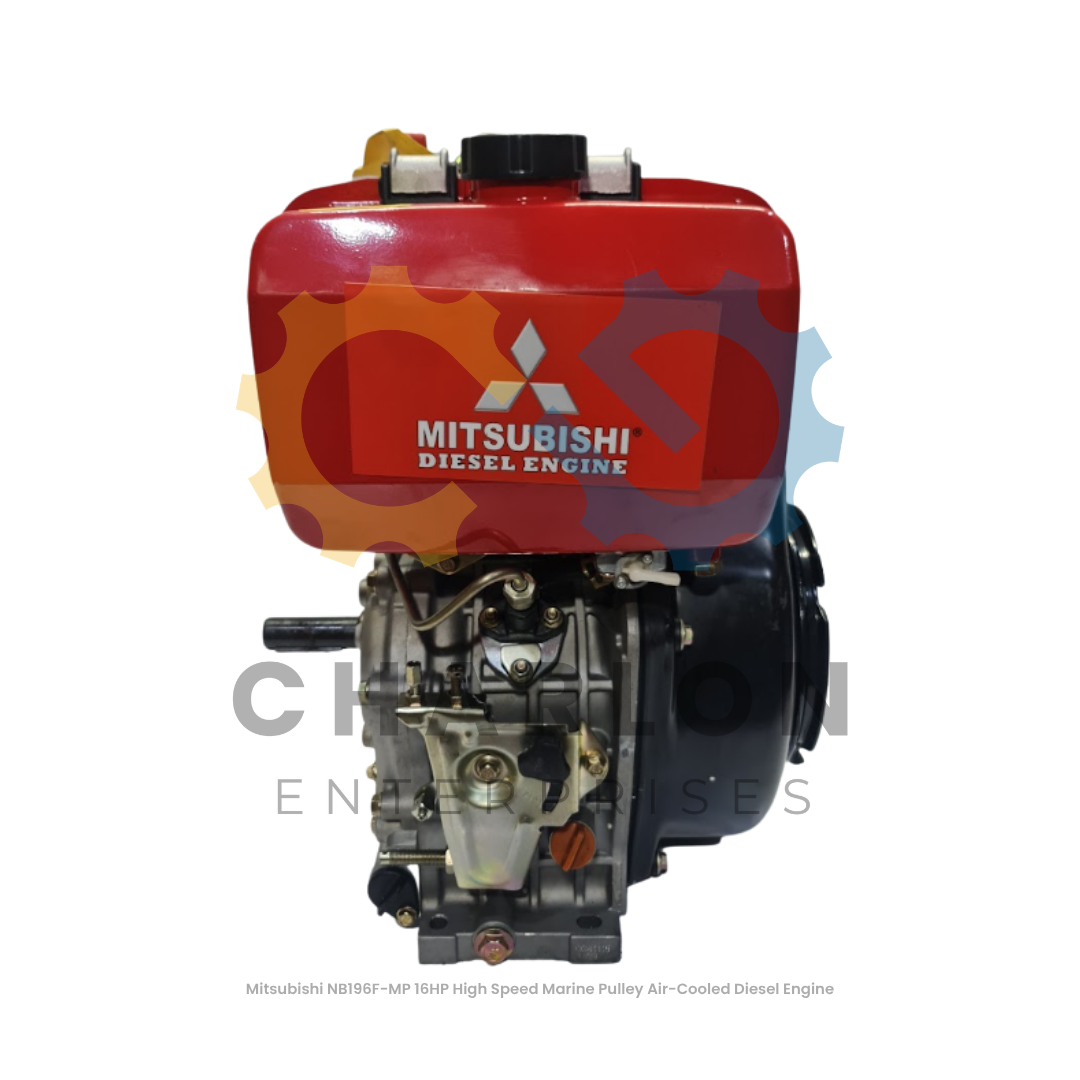Mitsubishi NB196F-MP 16HP High Speed Marine Pulley Air-Cooled Diesel Engine