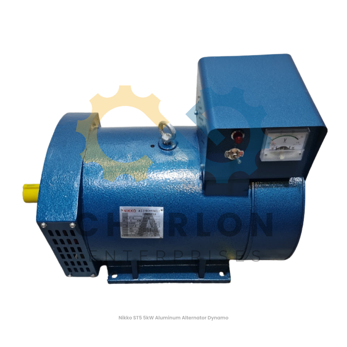 Nikko ST5 5kW Aluminum Alternator Dynamo