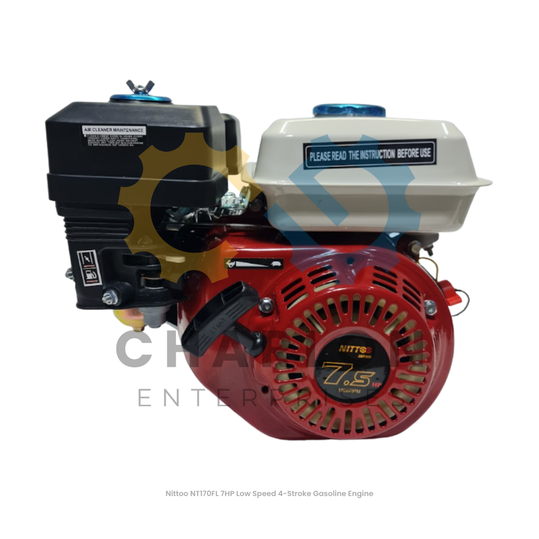 Nittoo NT170FL 7HP Low Speed 4-Stroke Gasoline Engine