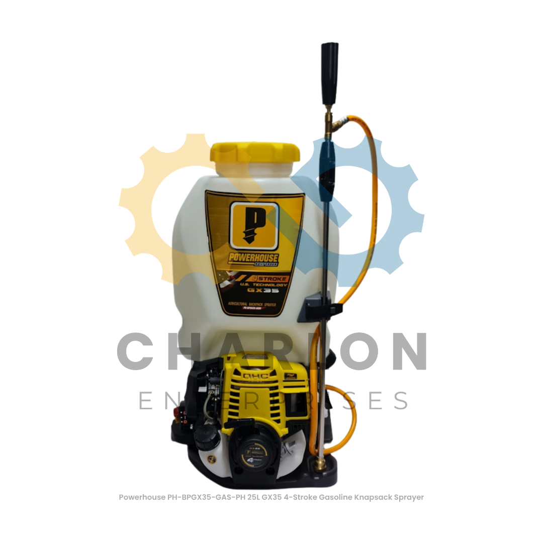 Powerhouse PH-BPGX35-GAS-PH 25L GX35 4-Stroke Gasoline Knapsack Sprayer