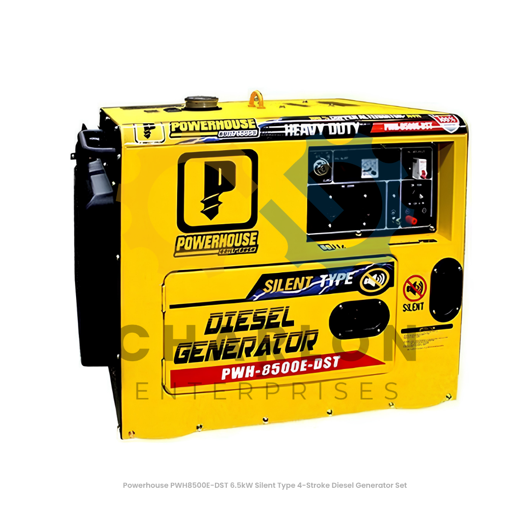 Powerhouse Silent Type Diesel Generator Set 4-Stroke - PWH10500E-DST / PWH12000E-DST / PWH12500E-DST / PWH14500E-DST / PWH17500E-DST / PWH8500E-DST / PWH9500E-DST