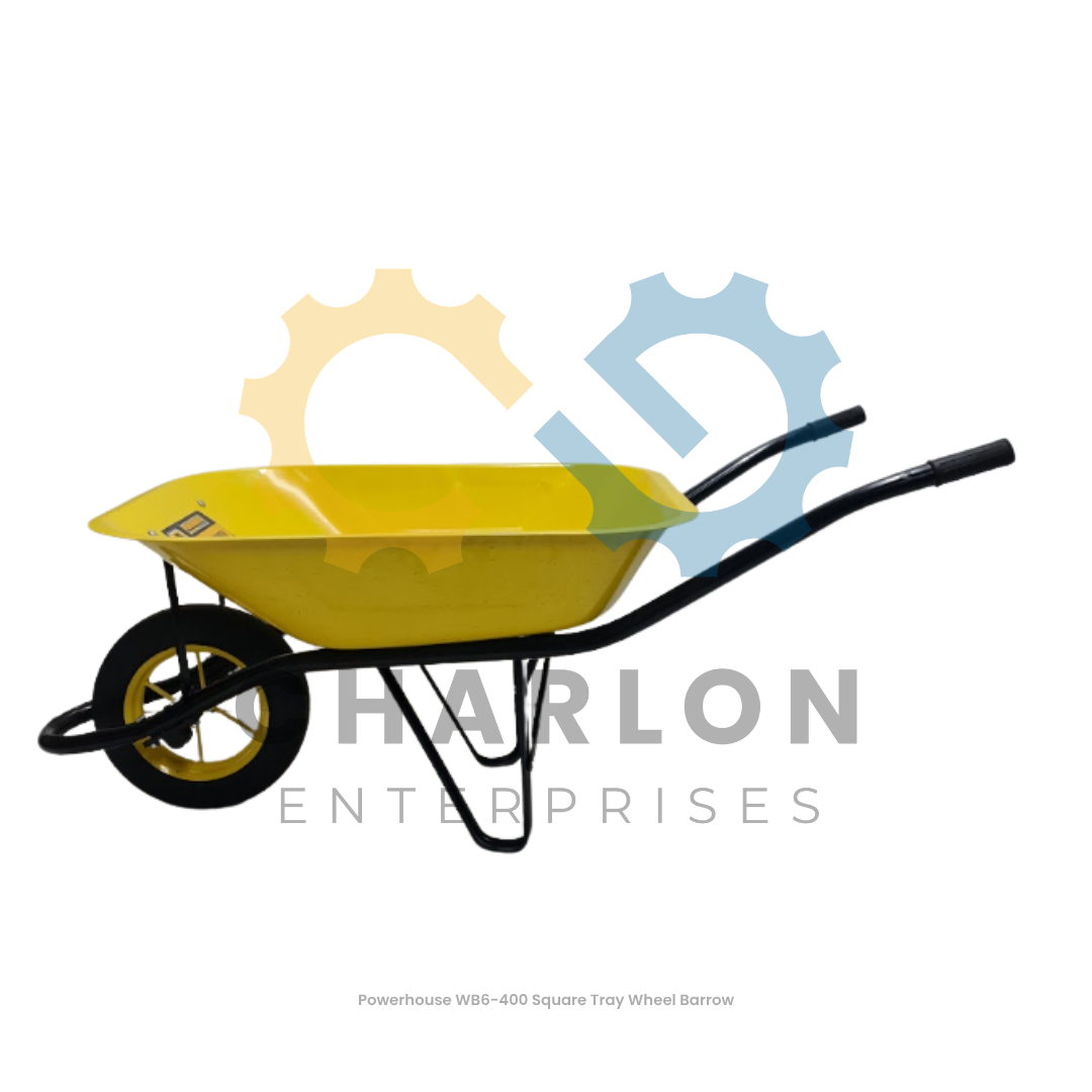 Powerhouse WB6-400 Square Tray Wheel Barrow