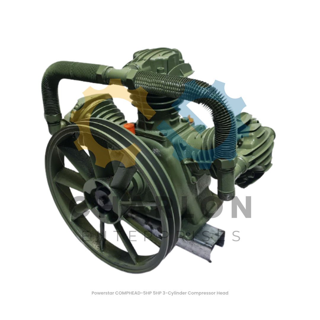 Powerstar COMPHEAD-5HP 5HP 3-Cylinder Compressor Head