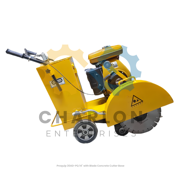 Proquip 20AD-PQ 14'' with Blade Concrete Cutter Base