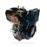 Proquip PQ-188F 12HP Marine Pulley Air-Water-Cooled Diesel Engine