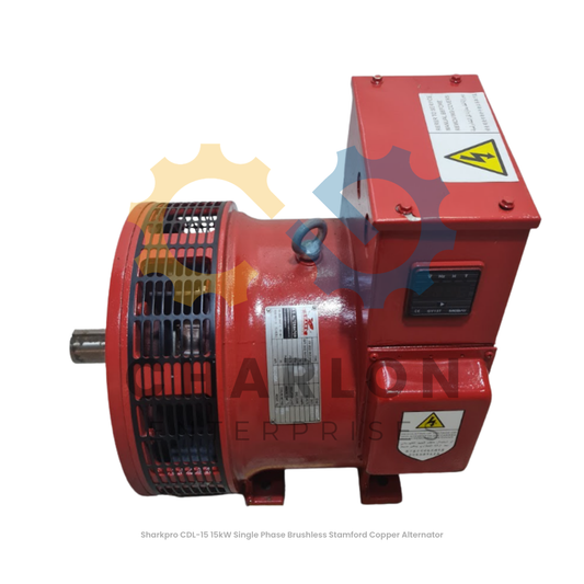 Sharkpro HD Brushless Alternator Dynamo Copper Single Phase - 10kW / 15kW / 20kW / 25kW / 30kW / 50kW