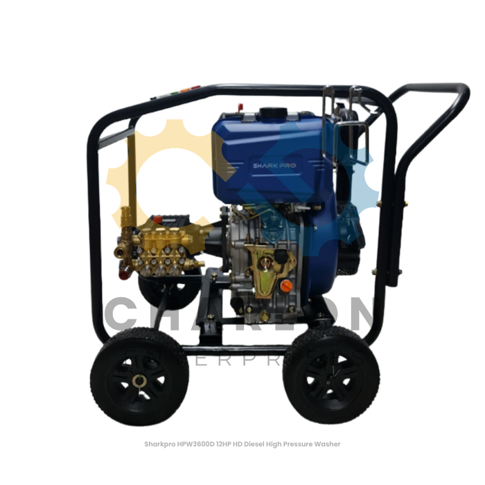 Sharkpro HPW3600D 12HP HD Diesel High Pressure Washer