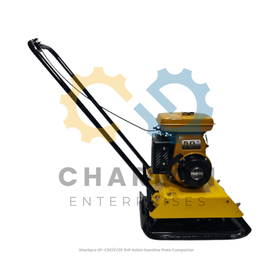Sharkpro SP-C90/EY20 5HP Robin Gasoline Plate Compactor