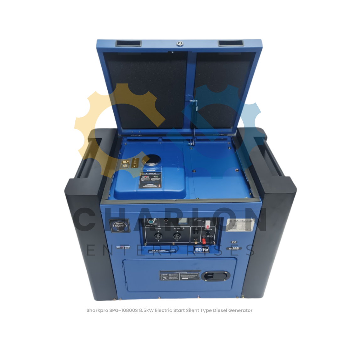Sharkpro SPG-10800S 8.5kW Electric Start Silent Type Diesel Generator