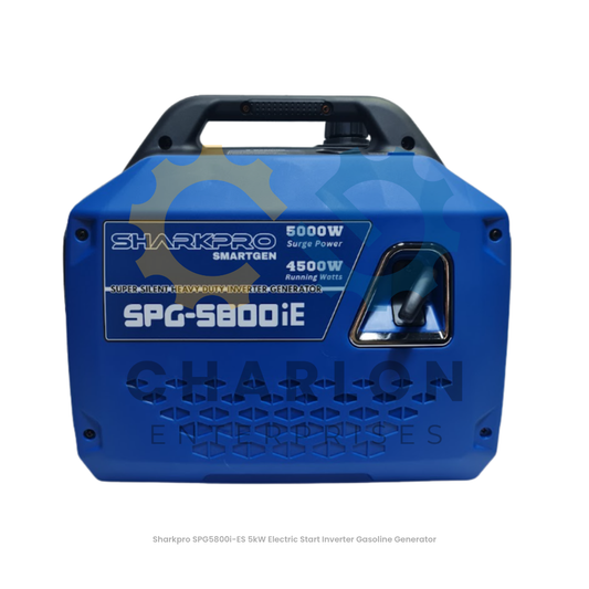 Sharkpro SPG5800i-ES 5kW Inverter 4-Stroke Gasoline Generator Electric Start - SPG5800i-ES / SPG7800i-ES