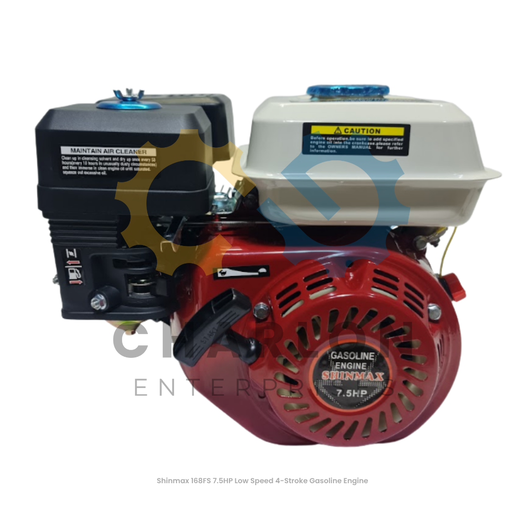 Shinmax 7.5HP 4-Stroke Gasoline Engine - High Speed / Low Speed