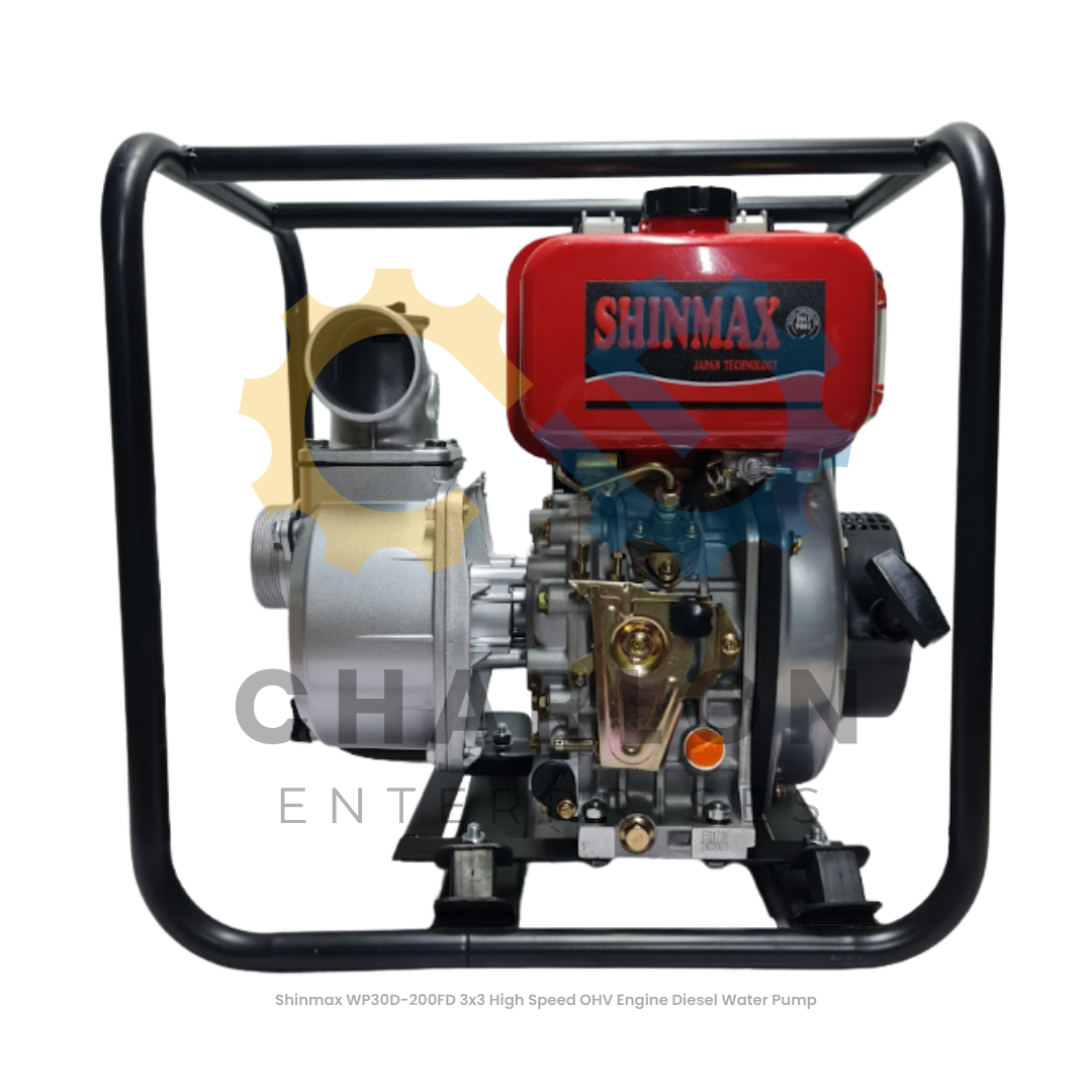 Shinmax Diesel Water Pump OHV Engine High Speed - 2x2 / 3x3