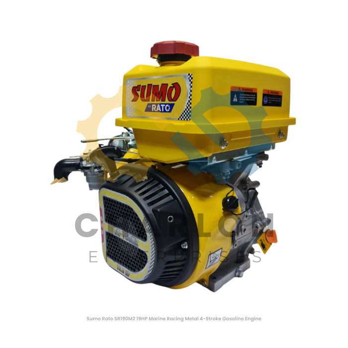 Sumo Rato 19HP 4-Stroke Gasoline Engine Marine High Speed Racing - Metal Standard / Marine Racing PVC Standard / Marine Pulley Racing