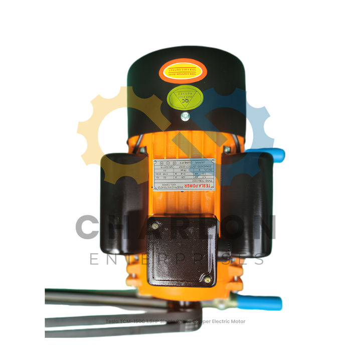 Tesla Copper Electric Motor Single Phase - 1HP / 1.5HP