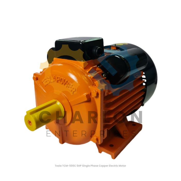 Tesla Electric Motor Copper Single Phase - 3HP / 5HP / 7.5HP