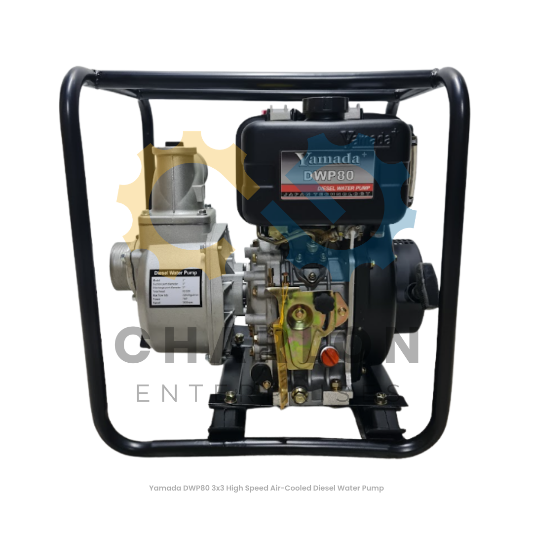 Yamada Diesel Water Pump Air Cooled High Speed - 3x3 / 4x4