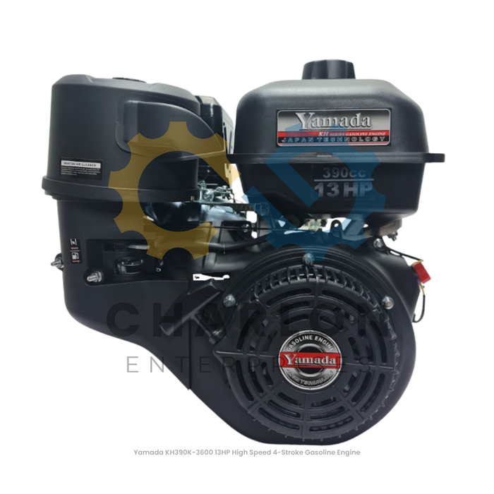 Yamada 13HP 4-Stroke Gasoline Engine - High Speed / Low Speed