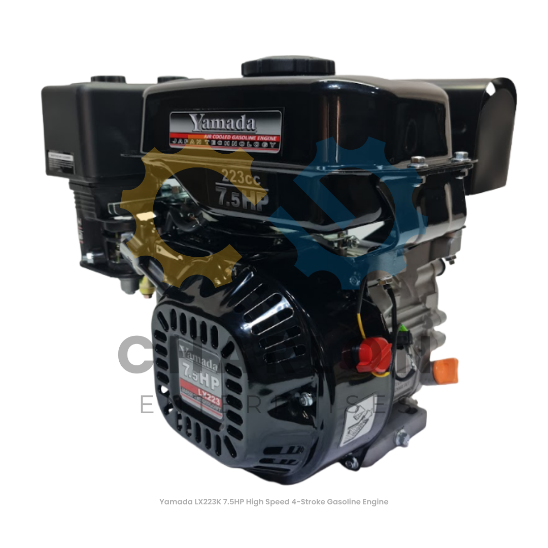 Yamada 7.5HP Gasoline Engine Standard - Low Speed / High Speed