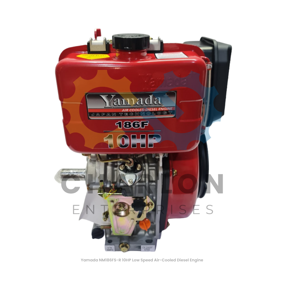 Yamada 10HP Diesel Engine - High Speed / Low Speed