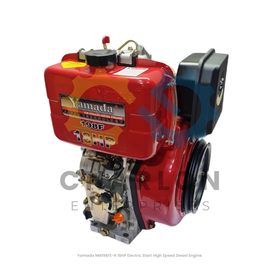 Yamada 18HP Diesel Engine - Recoil High Speed | Electric Start High Speed | Recoil Low Speed