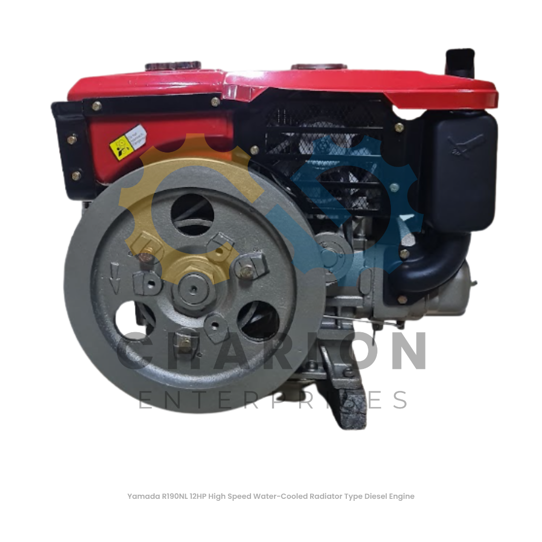 Yamada R190NL 12HP High Speed Water-Cooled Radiator Type Diesel Engine