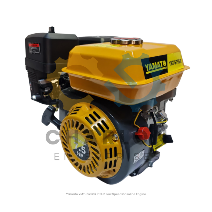 Yamato YMT-G75GR 7.5HP Low Speed Gasoline Engine