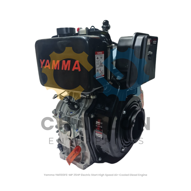 Yamma YM1100FE-MP 25HP Electric Start High Speed Air-Cooled Diesel Engine
