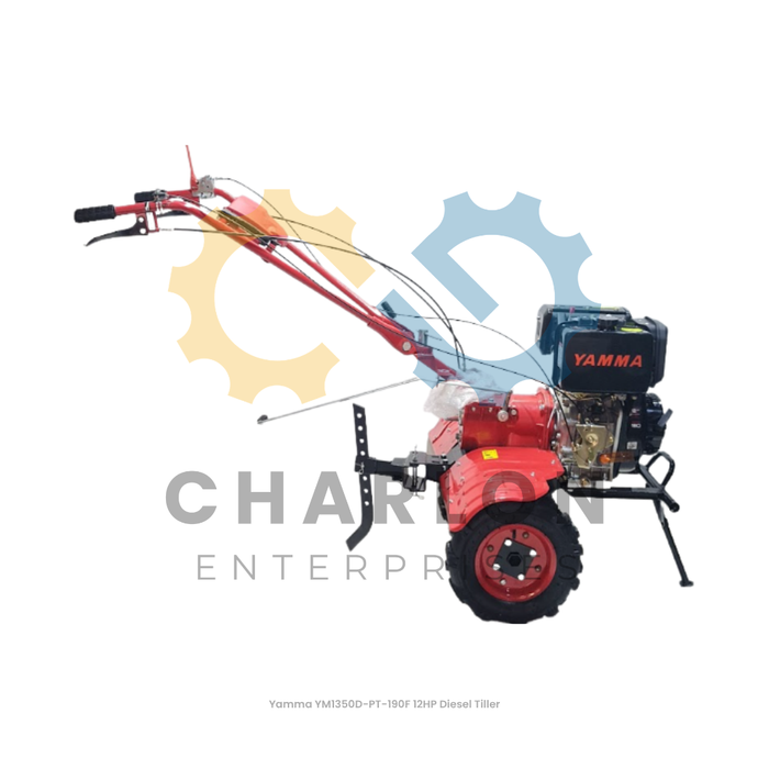 Yamma YM1350D-PT-190F 12HP Diesel Tiller