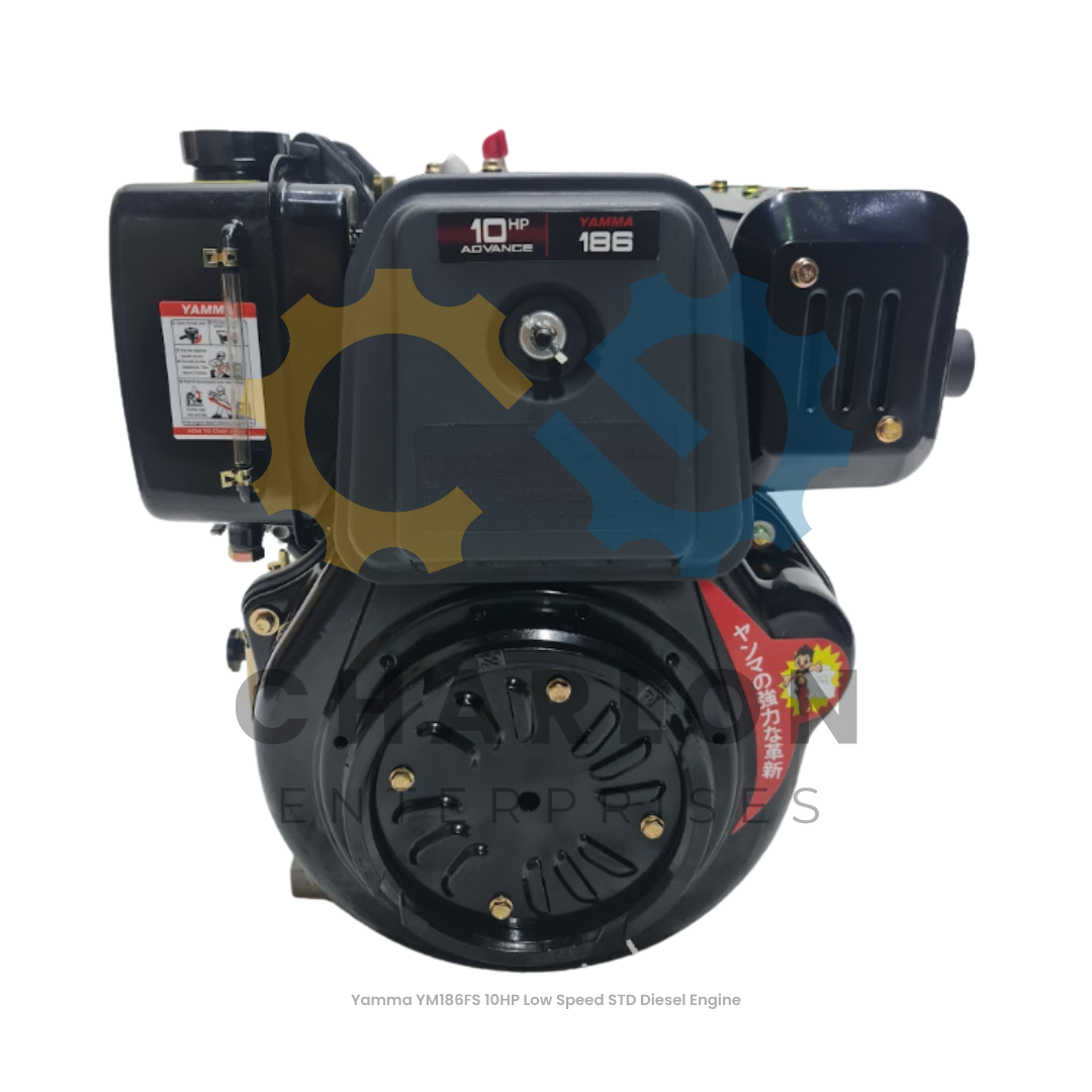 Yamma 10HP Diesel Engine - Marine Pulley High Speed | Standard High Speed | Standard Low Speed | Marine Pulley Low Speed